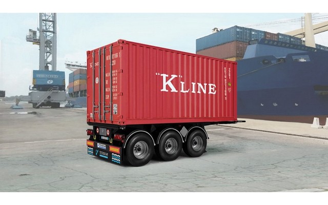 Italeri 1/24 20'' Container Trailer